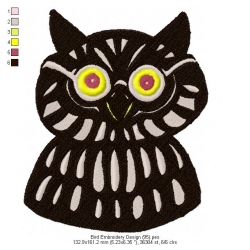 Bird Embroidery Design 95